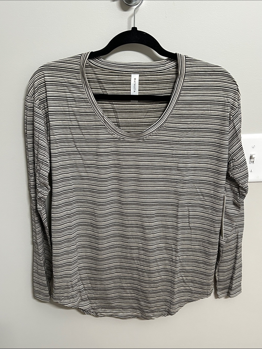 Athleta Stratus Striped Top NWT